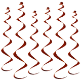 Beistle Company Mens Metallic Whirls