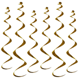 Beistle Company Mens Metallic Whirls