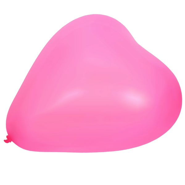 Heart Shaped Latex Balloons