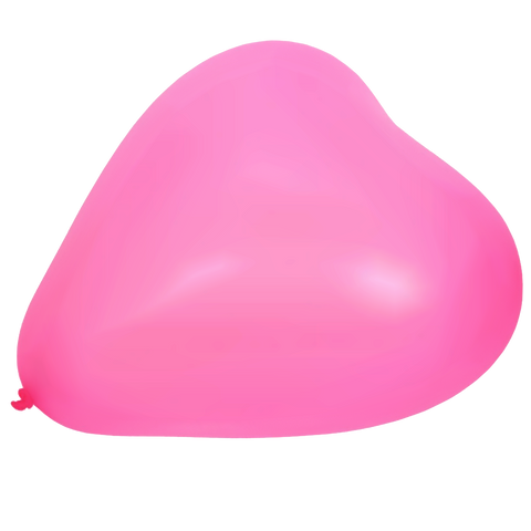 Heart Shaped Latex Balloons