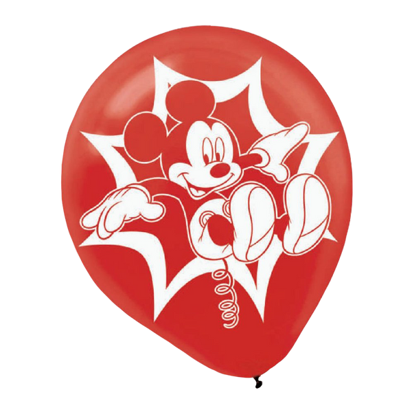 Mickey Mouse Printed Latex Balloons