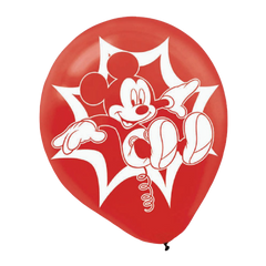 Mickey Mouse Printed Latex Balloons