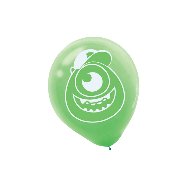 Monsters University Printed Latex Balloons