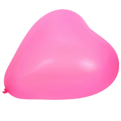 Heart Shaped Latex Balloons