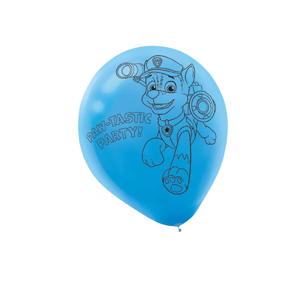 PAW Patrol Printed Latex Balloons